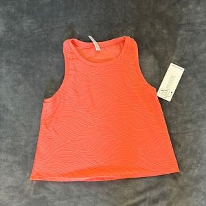 Pink/orange tank top
